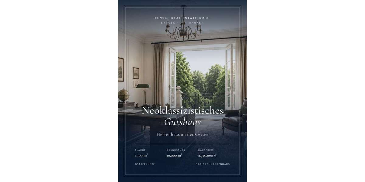 Einfamilienhaus Travemünde Alt-Travemünde / Rönnau - 20 Zimmer, 1.100 m&sup2;, 2.720.000&euro; | Angebot:26398920