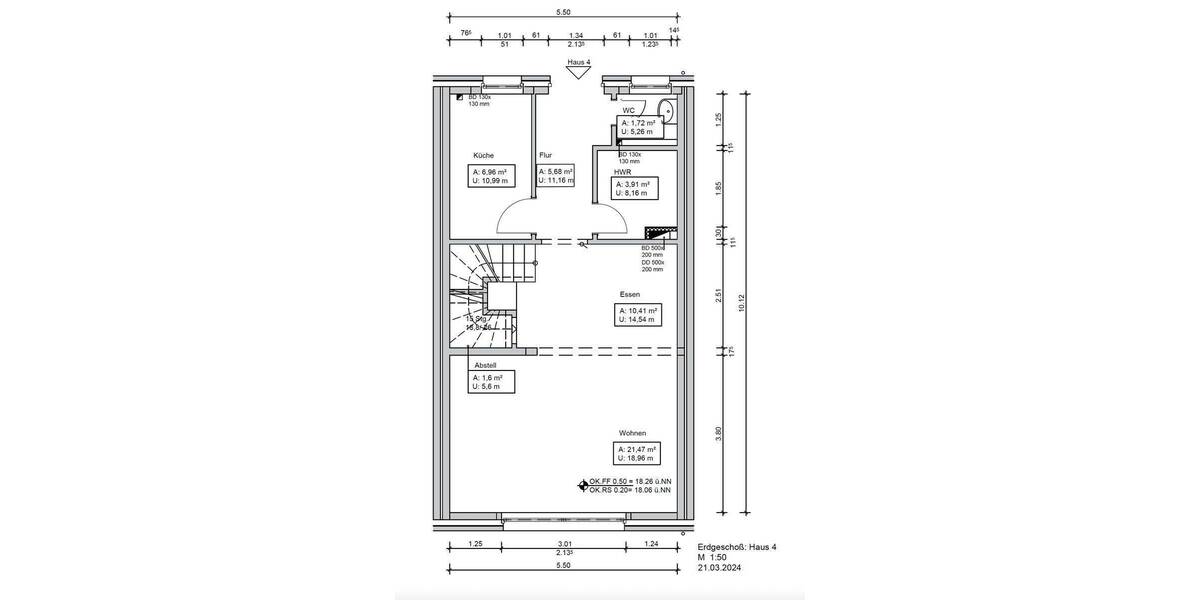 Reihenmittelhaus Stockelsdorf - 5 Zimmer, 105 m&sup2;, 1.890&euro; | Angebot:26817198