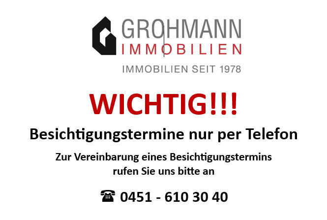 Etagenwohnung Lübeck St. Jürgen - 1 Zimmer, 34 m&sup2;, 360&euro; | Angebot:26673014