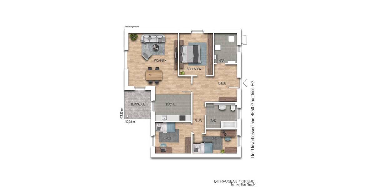 Einfamilienhaus Elmenhorst - 4 Zimmer, 124 m&sup2;, 538.900&euro; | Angebot:26714195
