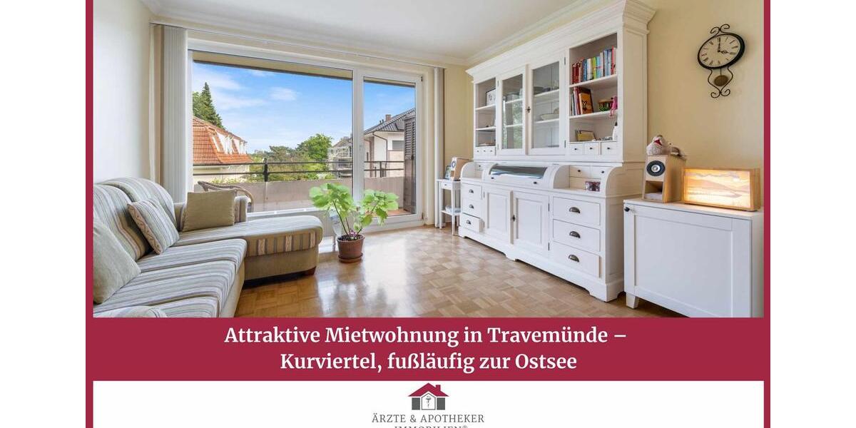Etagenwohnung Lübeck Alt-Travemünde / Rönnau - 2 Zimmer, 54 m&sup2;, 950&euro; | Angebot:25569823