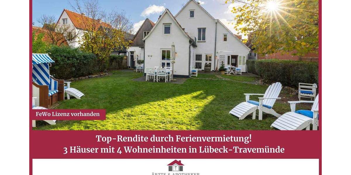 Einfamilienhaus Lübeck / Travemünde Travemünde - 1 Zimmer, 285 m&sup2;, 1.598.000&euro; | Angebot:25821068