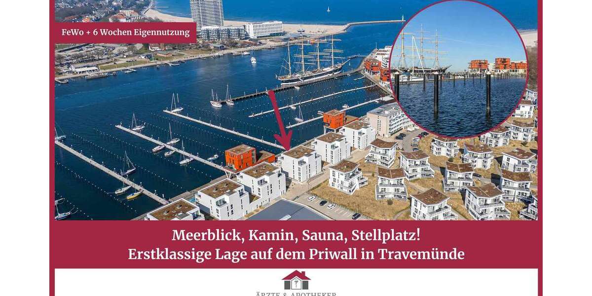 Etagenwohnung Lübeck / Travemünde Travemünde - 3 Zimmer, 82 m&sup2;, 535.000&euro; | Angebot:25269026
