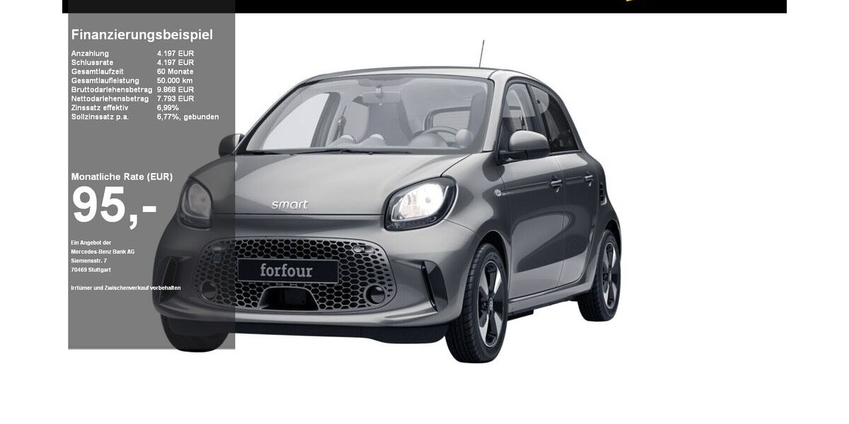 Smart ForFour 32.225 km 10.890 &euro; Lübeck 23556