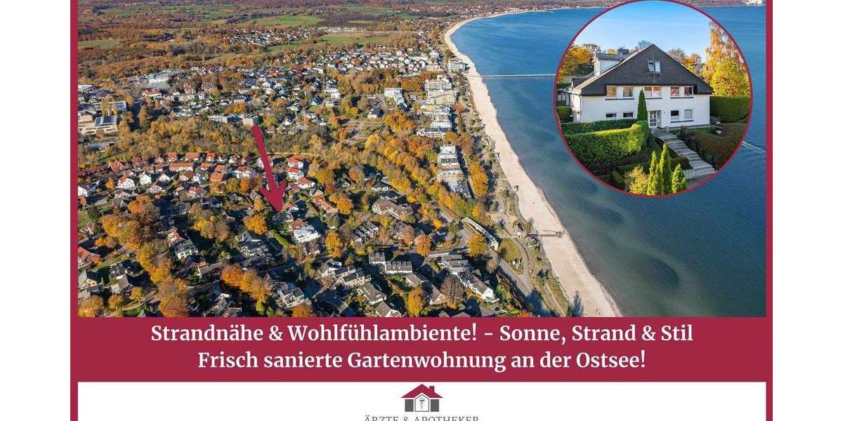 Etagenwohnung Scharbeutz - 3 Zimmer, 90 m&sup2;, 589.000&euro; | Angebot:25278703