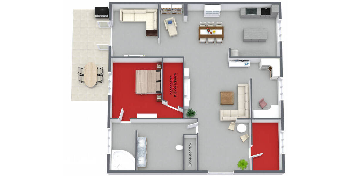 Doppelhaushälfte Rohlstorf Quaal - 3 Zimmer, 160 m&sup2;, 1.750&euro; | Angebot:26307650