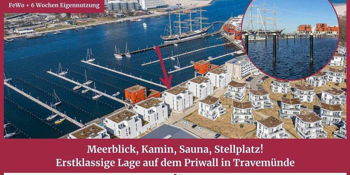 Etagenwohnung Lübeck / Travemünde Travemünde - 3 Zimmer, 81 m&sup2;, 499.000&euro; | Angebot:25737732