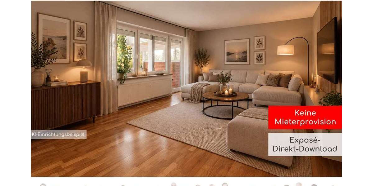 Etagenwohnung Scharbeutz / Haffkrug Haffkrug - 3 Zimmer, 100 m&sup2;, 1.500&euro; | Angebot:27287236