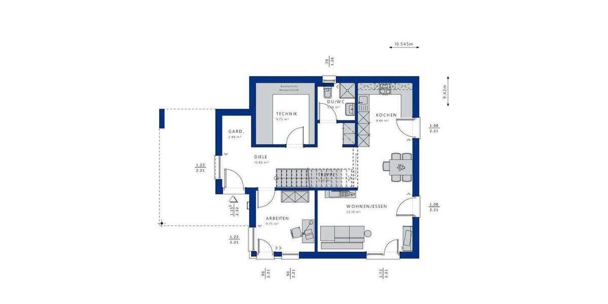 Einfamilienhaus Lübeck Travemünde - 5 Zimmer, 140 m&sup2;, 810.520&euro; | Angebot:25768378