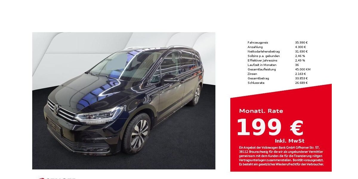VW Touran 19.900 km 35.990 &euro; Bad Oldesloe 23843
