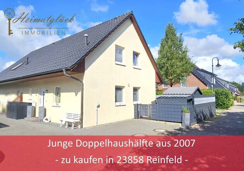 Neuwertige Doppelhaushälfte in verkehrsberuhigter Lage von Reinfeld