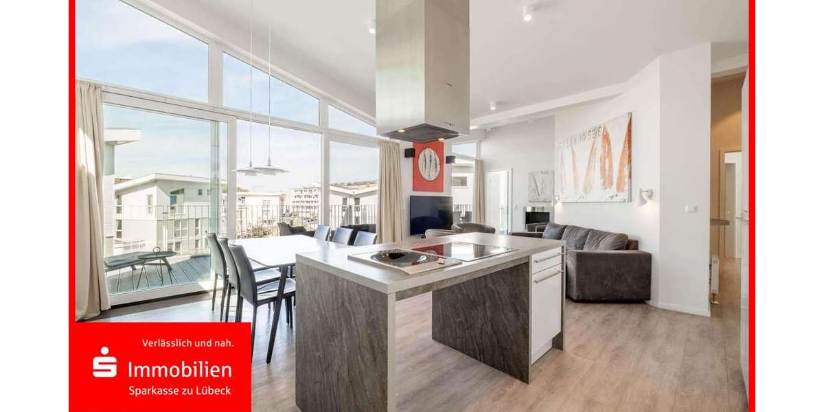 Etagenwohnung Lübeck Alt-Travemünde / Rönnau - 5 Zimmer, 108 m&sup2;, 585.000&euro; | Angebot:22630084