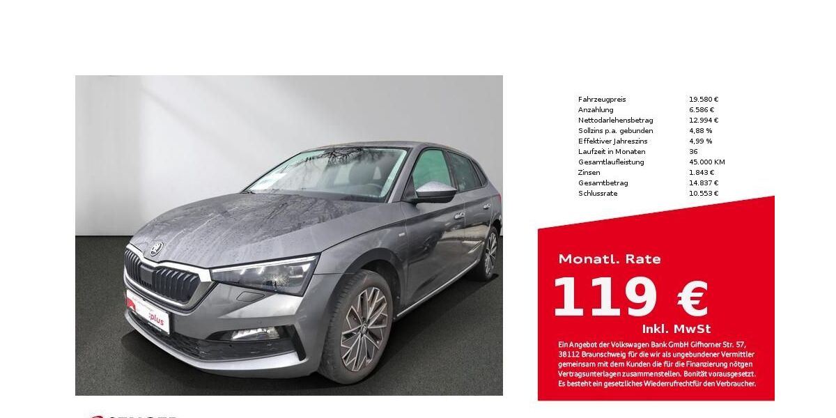 Skoda Scala 56.400 km 19.580 &euro; Bad Oldesloe 23843