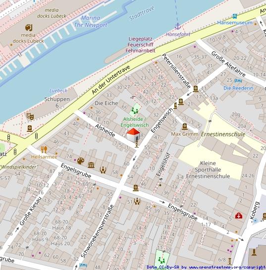 Etagenwohnung Lübeck Innenstadt - 3 Zimmer, 83 m&sup2;, 1.029&euro; | Angebot:26586941