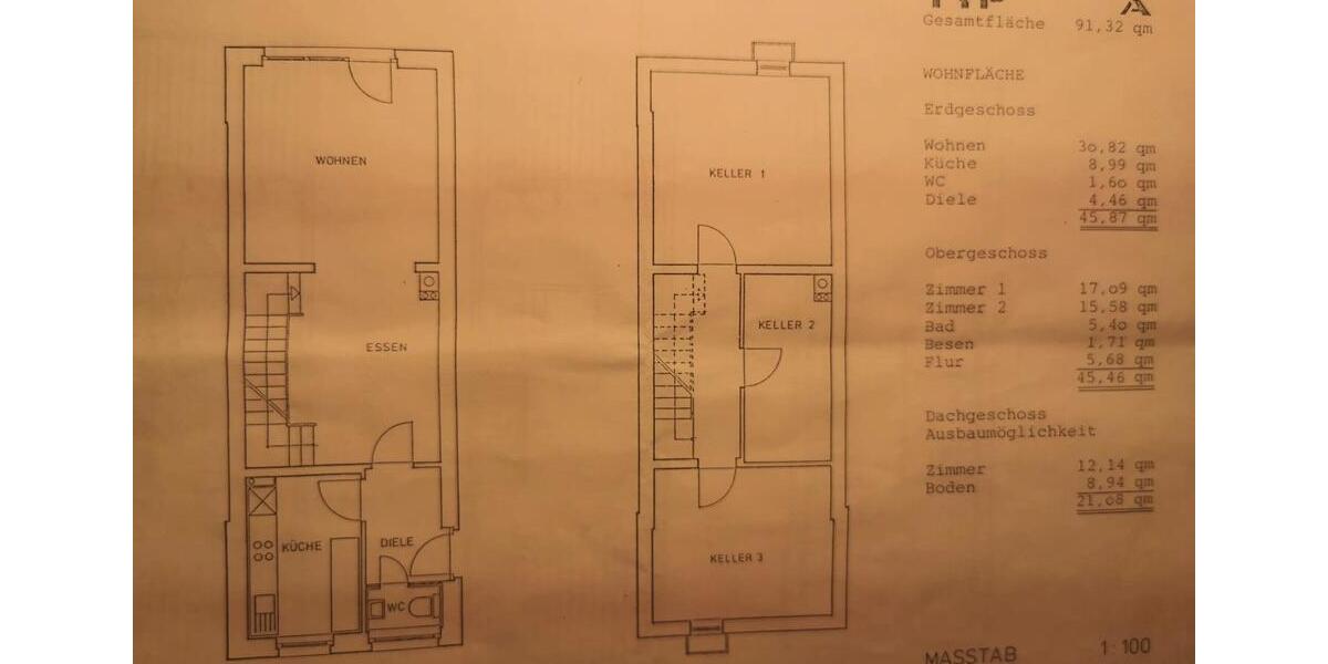 Reihenhaus Mölln - 4 Zimmer, 112 m&sup2;, 295.000&euro; | Angebot:27225354
