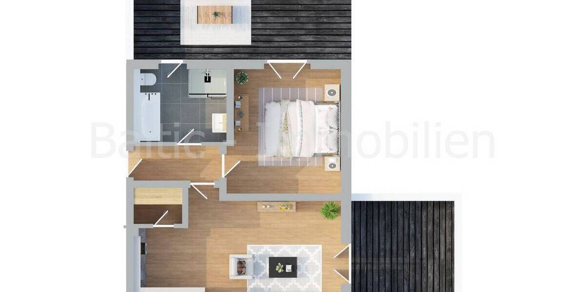 Etagenwohnung Neustadt - 2 Zimmer, 79 m&sup2;, 349.000&euro; | Angebot:24112543