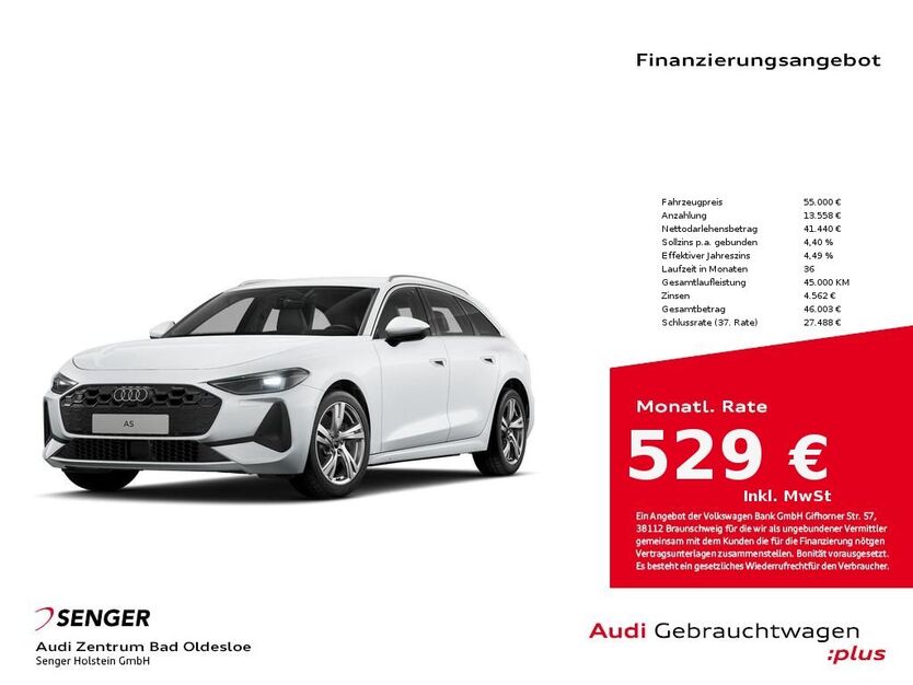 Audi A5 29.985 km 55.000 € Bad Oldesloe 23843