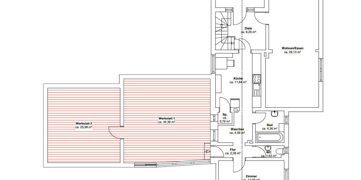 Einfamilienhaus Lasbek - 4 Zimmer, 119 m&sup2;, 319.000&euro; | Angebot:25742208