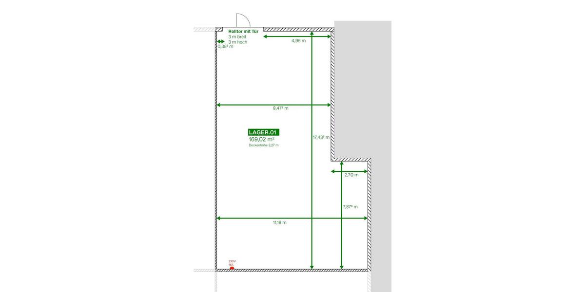 Gewerbeobjekt Lübeck Sankt Jürgen - 1.147&euro; | Angebot:21930742