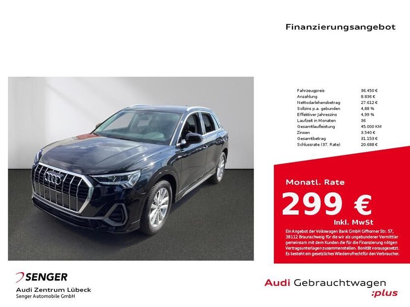 Audi Q3 32.900 km 36.350 € Lübeck 23556
