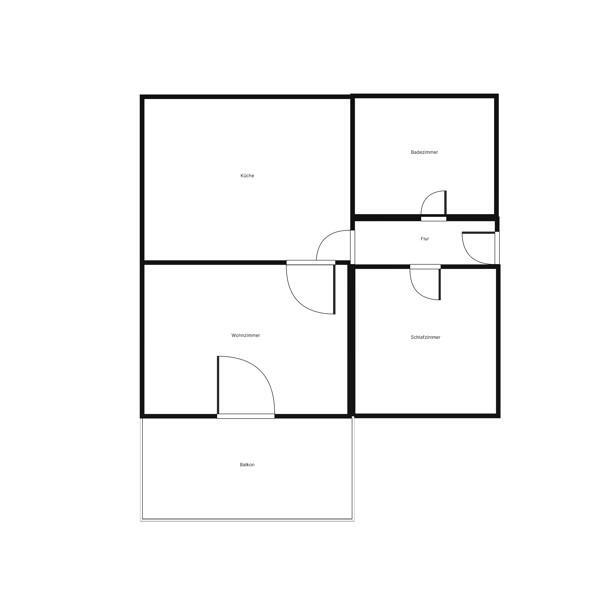 Ansprechende und sanierte 2-Zimmer-Wohnung mit Balkon, sofort anmietbar!