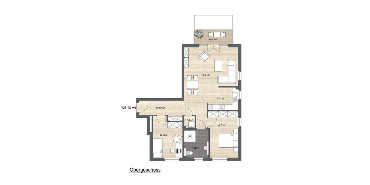 Etagenwohnung Stockelsdorf - 3 Zimmer, 84 m&sup2;, 466.500&euro; | Angebot:25683680