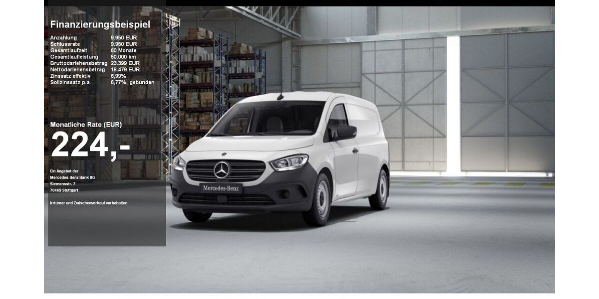 Mercedes-Benz Citan 15.165 km 24.859 &euro; Lübeck 23556