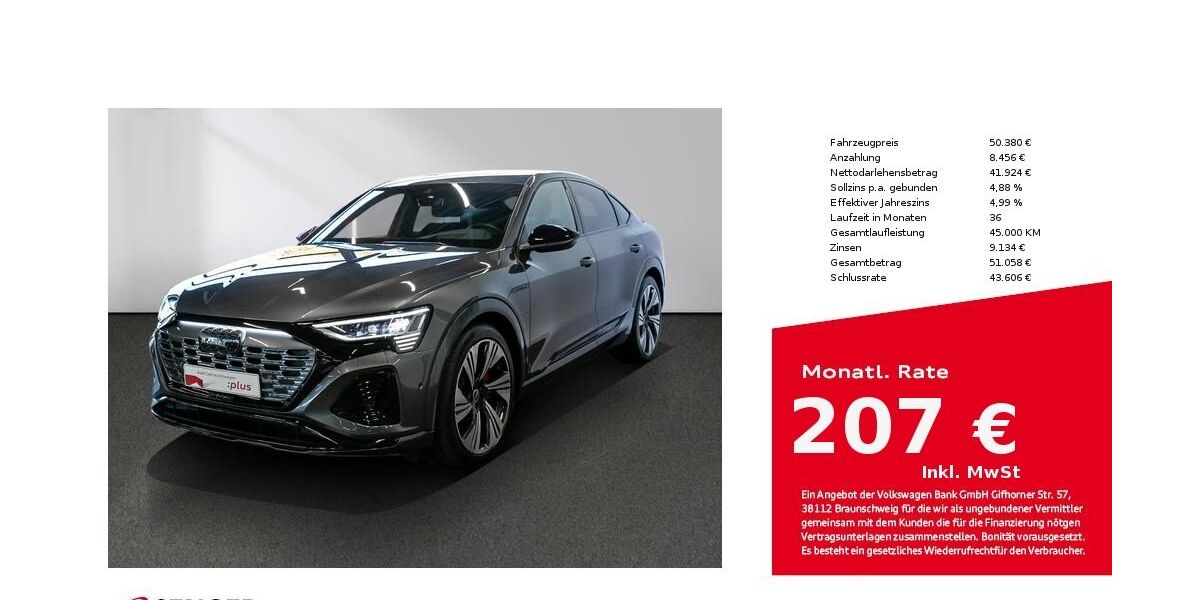 Audi Q8 e-tron 34.750 km 49.880 &euro; Lübeck 23556
