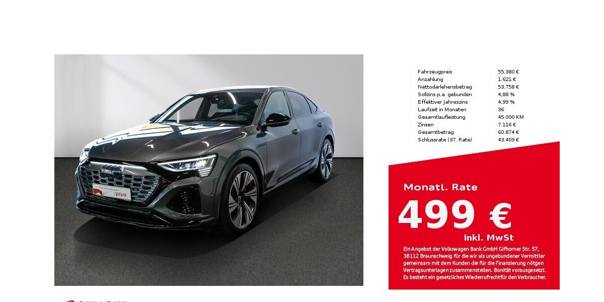 Audi Q8 e-tron 34.750 km 52.880 &euro; Lübeck 23556
