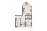 Etagenwohnung Lübeck St. Lorenz Nord - 3 Zimmer, 61 m&sup2;, 159.000&euro; | Angebot:26557136