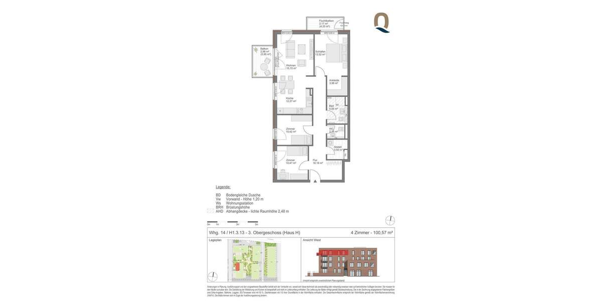 Etagenwohnung Lübeck-Travemünde Travemünde - 4 Zimmer, 100 m&sup2;, 950.000&euro; | Angebot:23887525