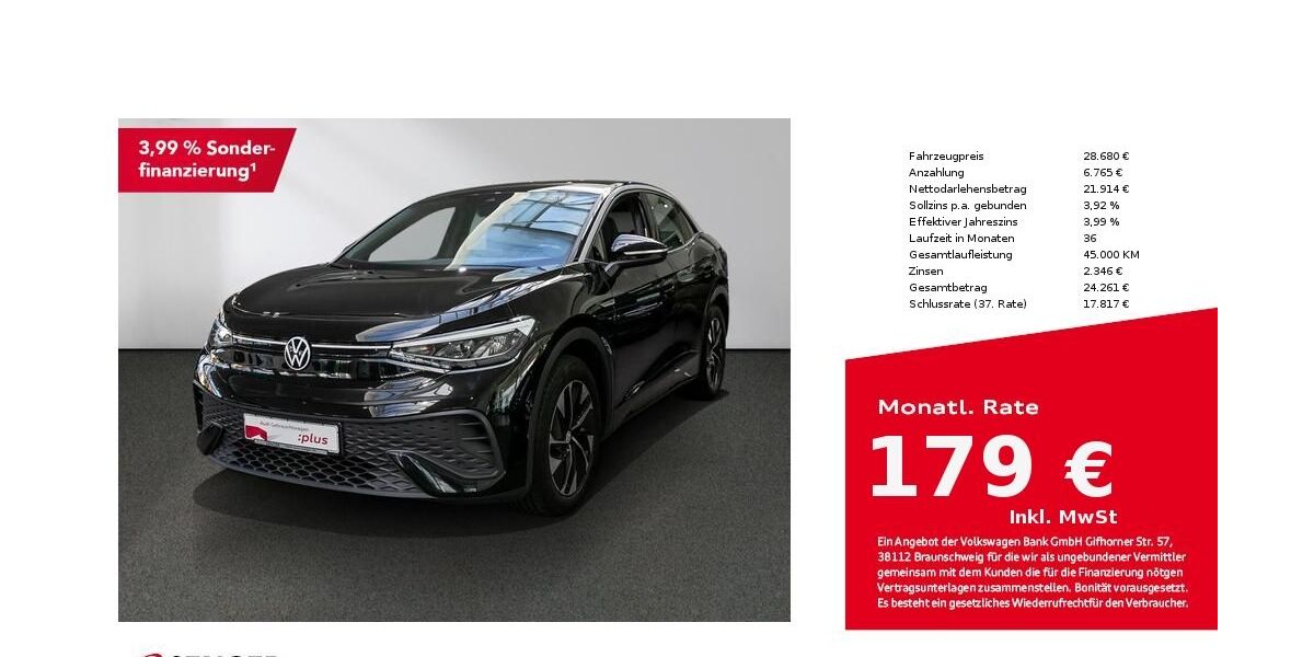 VW ID.5 93.900 km 28.480 € Bad Oldesloe 23843