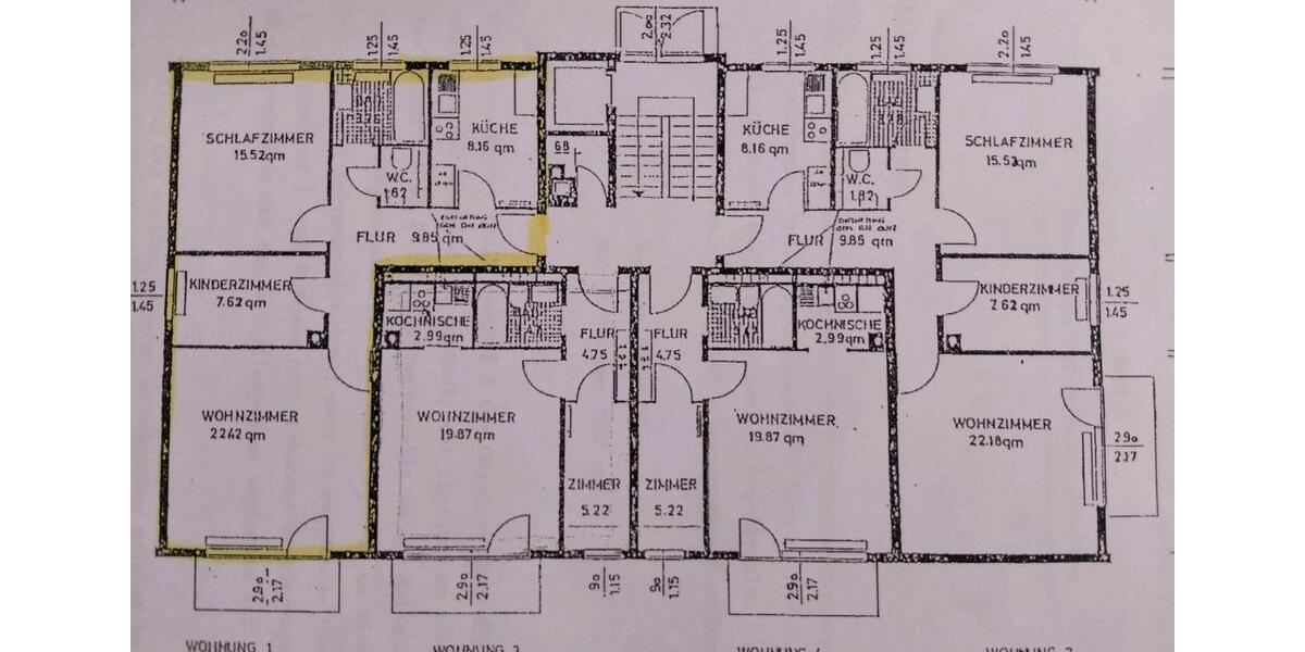 Etagenwohnung Bad Oldesloe - 2.5 Zimmer, 71 m&sup2;, 720&euro; | Angebot:25146538