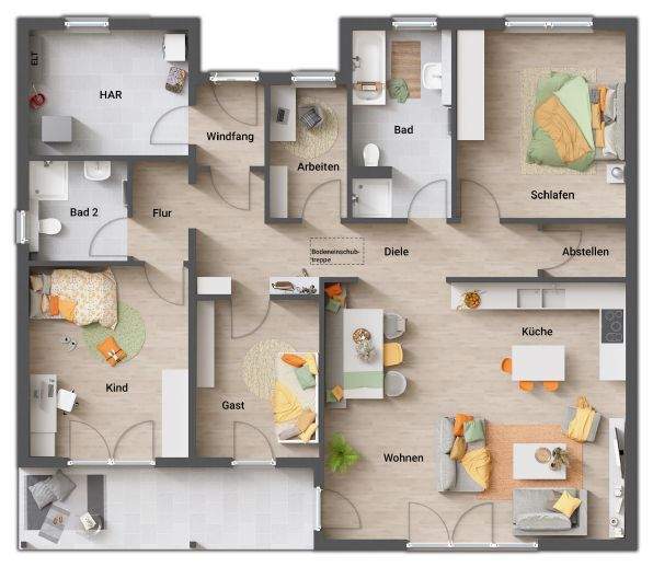 Bungalow Lüdersdorf - 5 Zimmer, 138 m&sup2;, 467.526&euro; | Angebot:26805203
