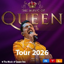 The Music Of Queen - Live - Tour 2026 18.01.2026 Musik- und Kongresshalle Lübeck