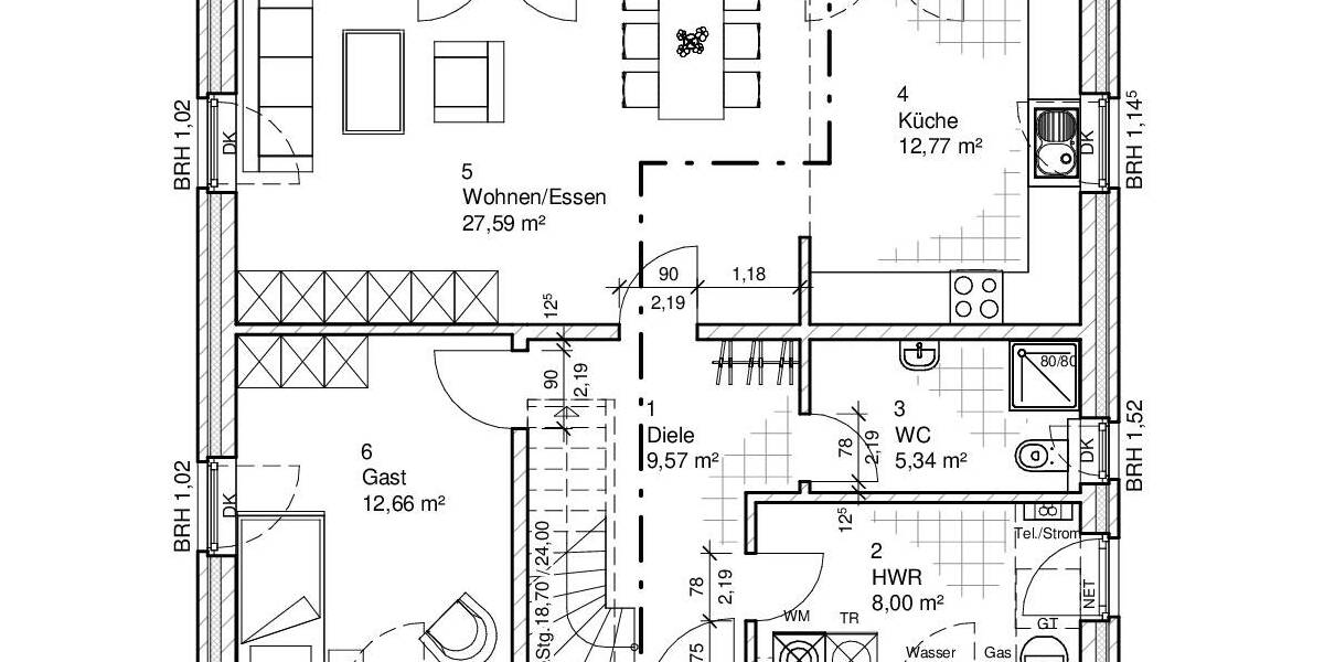 Einfamilienhaus Lübeck St. Jürgen - 5 Zimmer, 135 m&sup2;, 449.000&euro; | Angebot:26170941