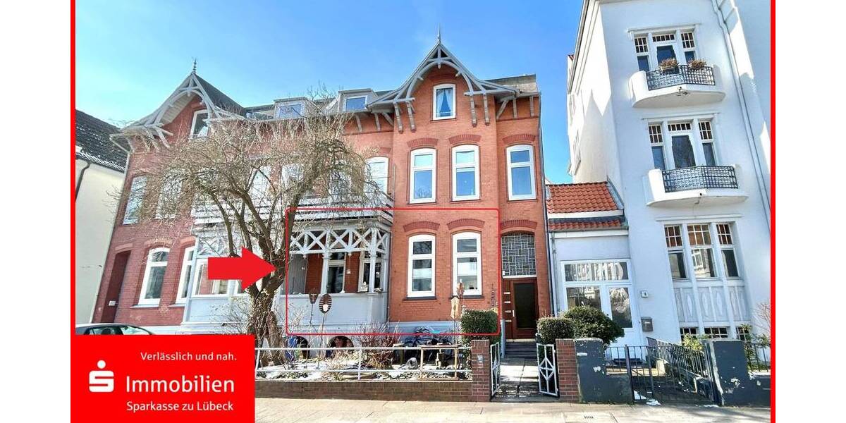 Etagenwohnung Lübeck St. Jürgen - 4 Zimmer, 93 m&sup2;, 465.000&euro; | Angebot:25196097